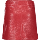 Like FLO Meisjes Imitatie leer rokje - bruin - Maat 140