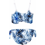 UV-werende Bikini Ombre Leaf - Maat 170/176