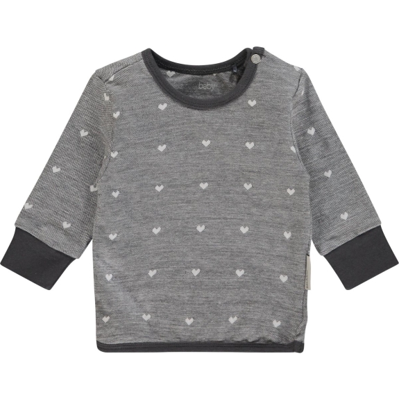Noppies Trui Wayne - Charcoal - Maat 86
