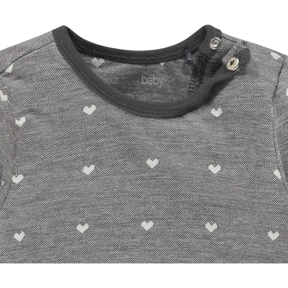 Noppies Trui Wayne - Charcoal - Maat 86