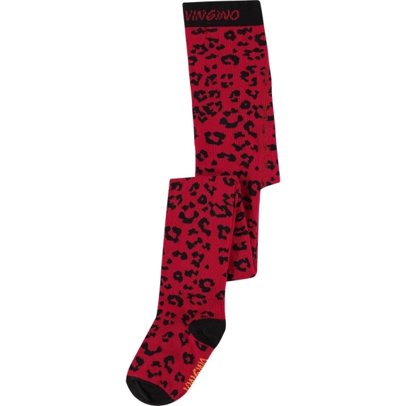 Vingino Maillots Tights Vela - Zwart/rood - Maat 152