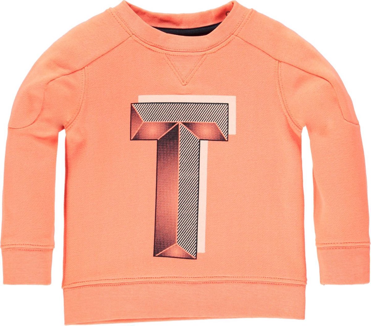 Jongens Trui - signal orange - Maat 74