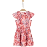 Meisjes Jurk roze - Maat 140