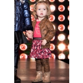 Like FLO Meisjes Jurkje - fuchsia - Maat 92 