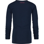 Vingino Longsleeve T-shirt - Dark Blue - Maat 140
