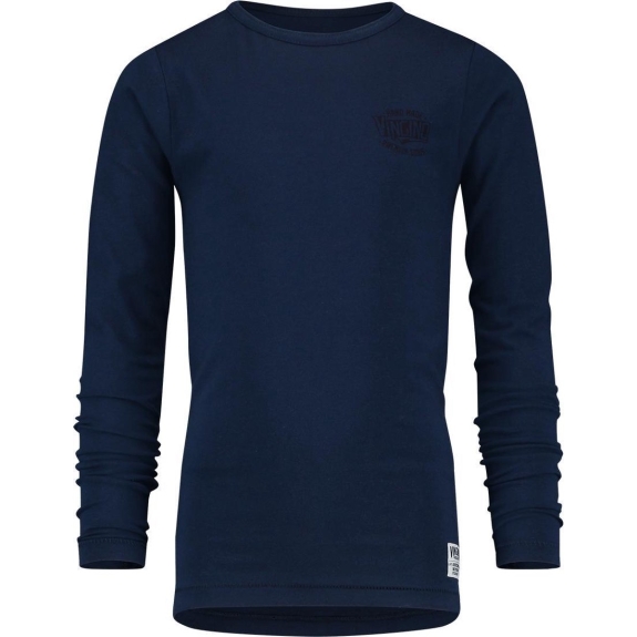 Vingino Longsleeve T-shirt - Dark Blue - Maat 140