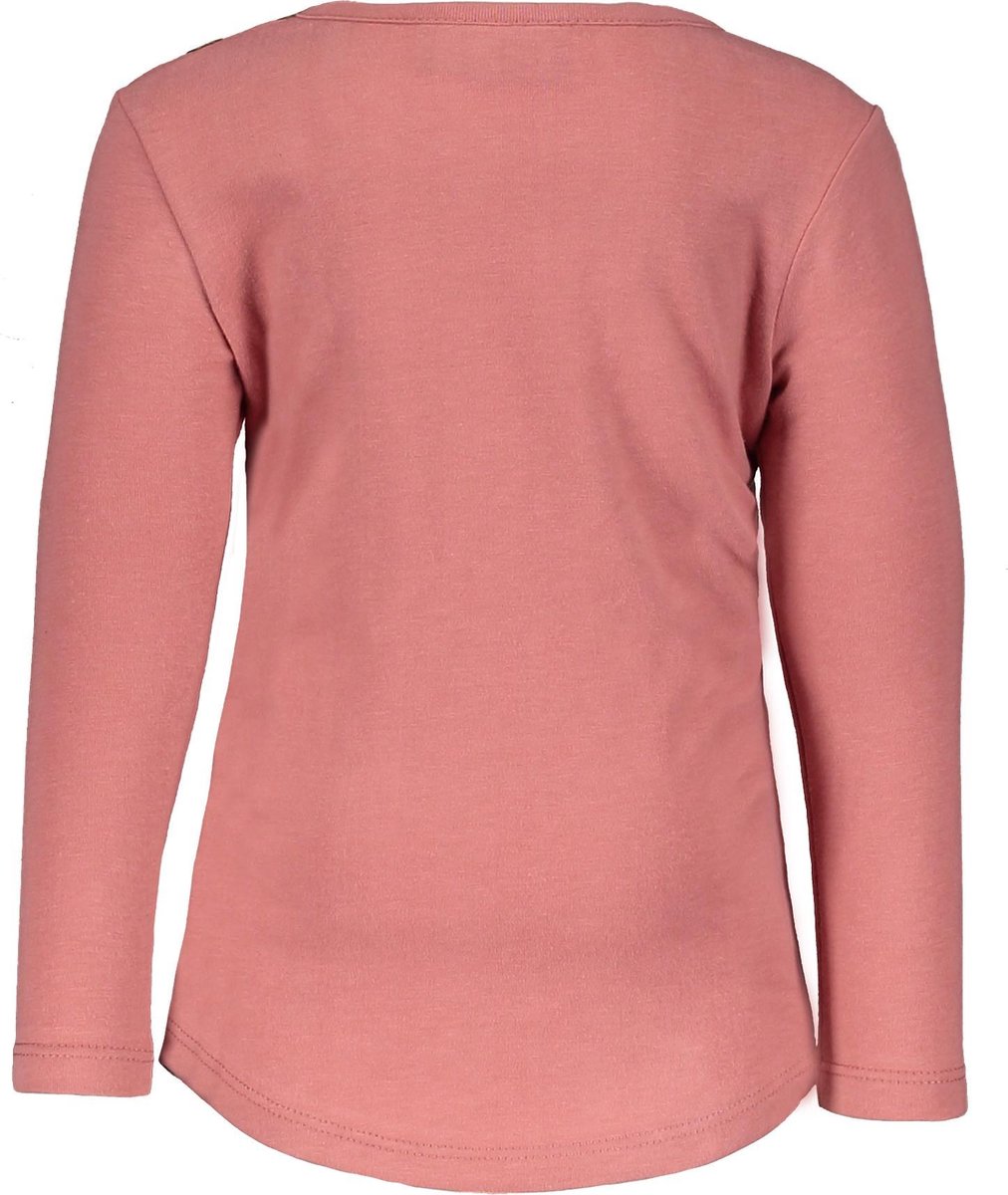 Shirt lange mouwen - licht roze - Maat 86 - afbeelding 2