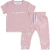 Jollein Broekje & T shirt Octopus Pink Maat 50/56
