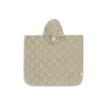 Badstof Miffy Jacquard Badponcho - Olijfgroen