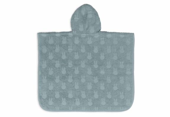 Jollein - Badponcho Miffy Jacquard - Sea Green
