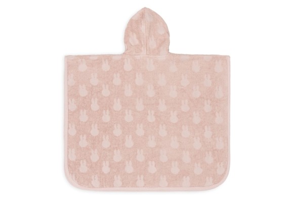 Jollein - Badponcho Miffy Jacquard - Wild Rose