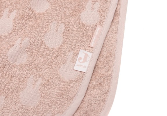 Jollein - Badponcho Miffy Jacquard - Wild Rose