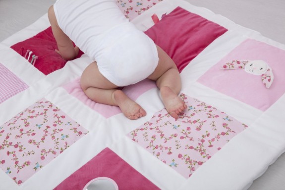 Little Dutch Boxkleed konijn Pink Blossom