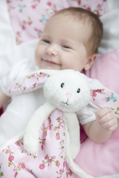 Little Dutch Boxkleed konijn Pink Blossom