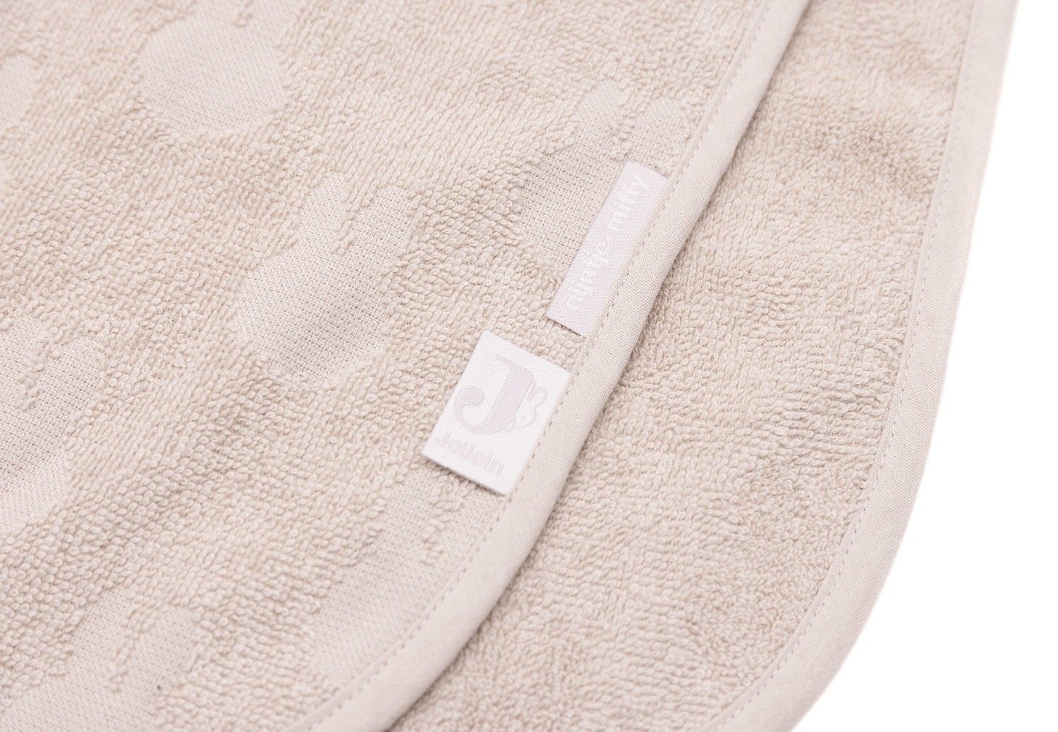 Badponcho Miffy Jacquard - Nougat - afbeelding 4