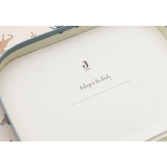 Jollein - Speelkoffertje - Dino Opslag - 2 Stuks