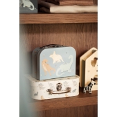 Jollein - Speelkoffertje - Dino Opslag - 2 Stuks