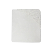 Hoeslaken Jersey 60x120cm - Ivory/Nougat - 2 Stuks