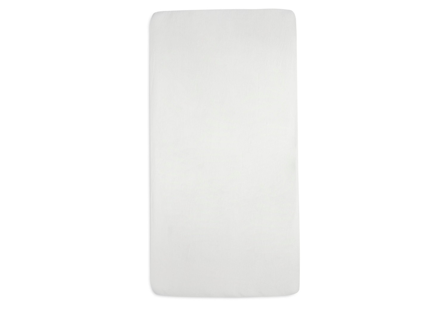 Hoeslaken Jersey 60x120cm - Ivory/Nougat - 2 Stuks - afbeelding 3