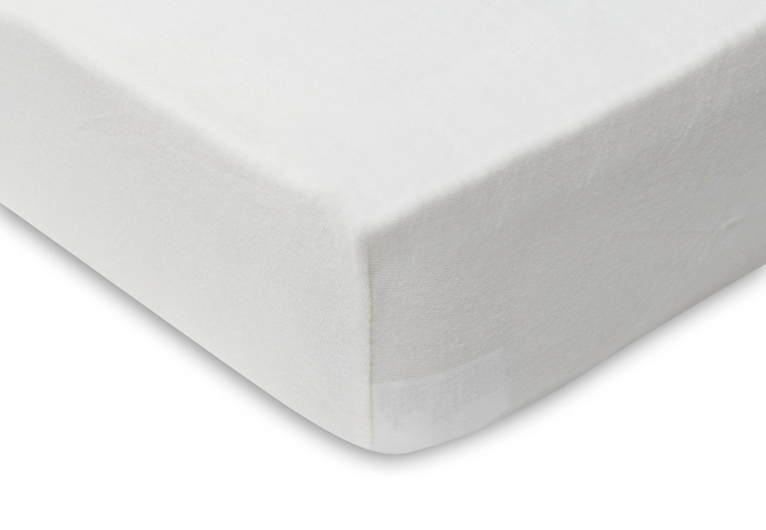Hoeslaken Jersey 60x120cm - Ivory/Nougat - 2 Stuks - afbeelding 4