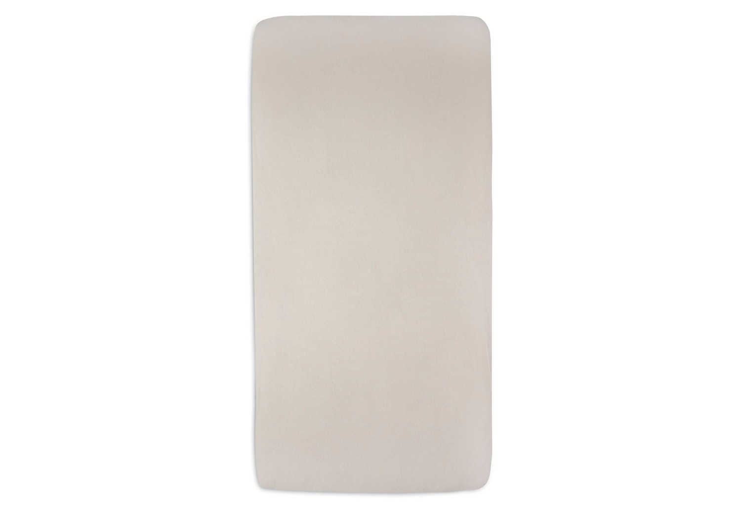 Hoeslaken Jersey 60x120cm - Ivory/Nougat - 2 Stuks - afbeelding 6
