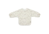 Jollein - Waterdichte Slab met Mouw Animals - Olijfgroen