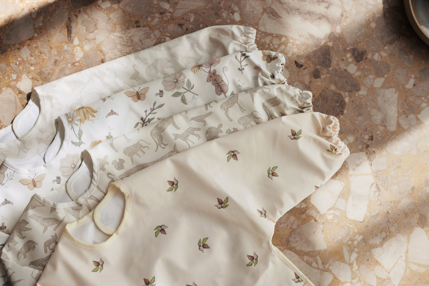 Waterdichte Slab met Mouw Animals - Olijfgroen - afbeelding 4