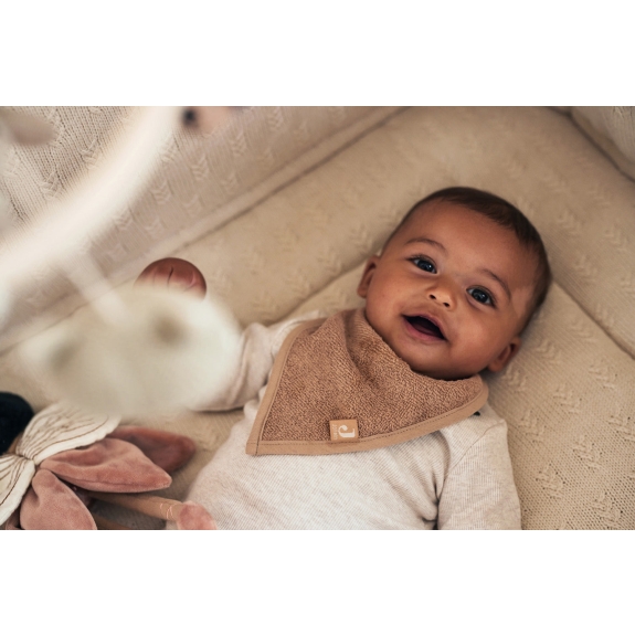 Jollein - Handige Bandana - Biscuit - 2 Stuks