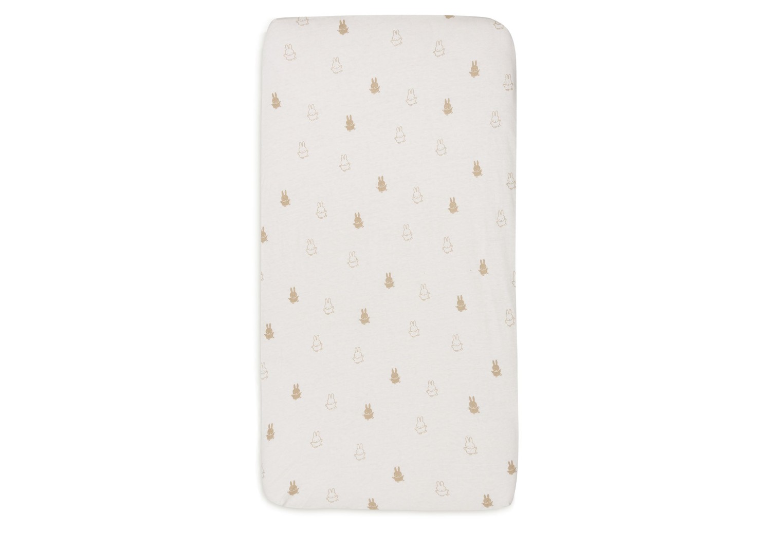Hoeslaken Happy Miffy - Nougat - afbeelding 2