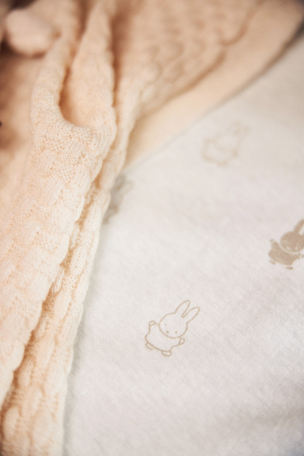 Hoeslaken Happy Miffy - Nougat - afbeelding 5