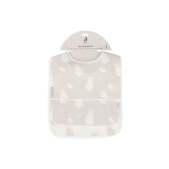 Waterdicht Slabbetje MiffySnuffy - Nougat - 2 Stuks