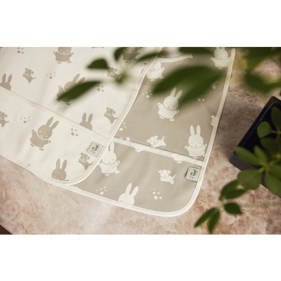 Waterdicht Slabbetje MiffySnuffy - Nougat - 2 Stuks