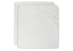 Hoeslaken Jersey - Ivory - 2 Stuks