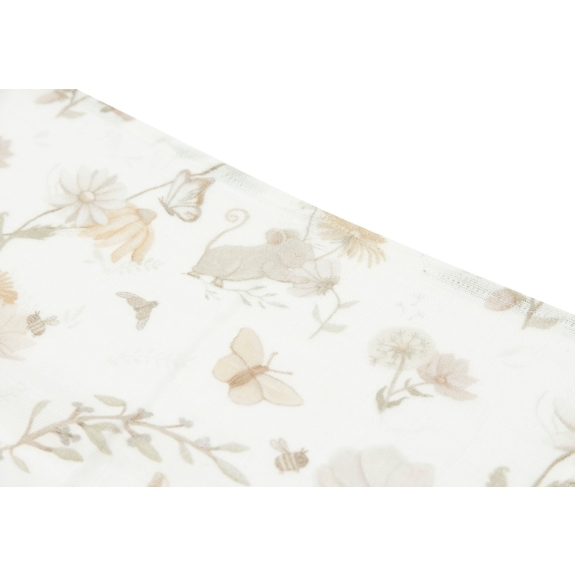 Hydrofiele Doek 70x70cm - Dreamy Mouse - 2 Stuks