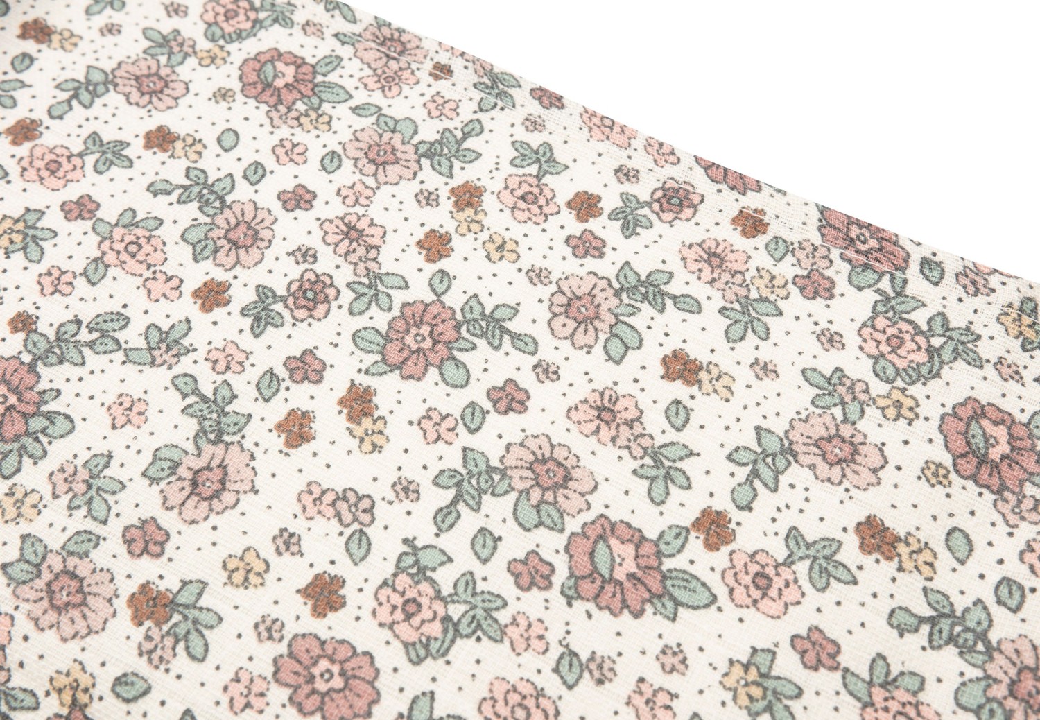 Hydrofiele Doek Small 70x70cm - Retro Flowers - 3 Stuks - afbeelding 3