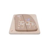 Jollein - Houten Puzzel Jungle Jambo - Giraffe