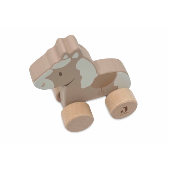 Houten Paard op Wielen - Speelplezier voor Kleintjes