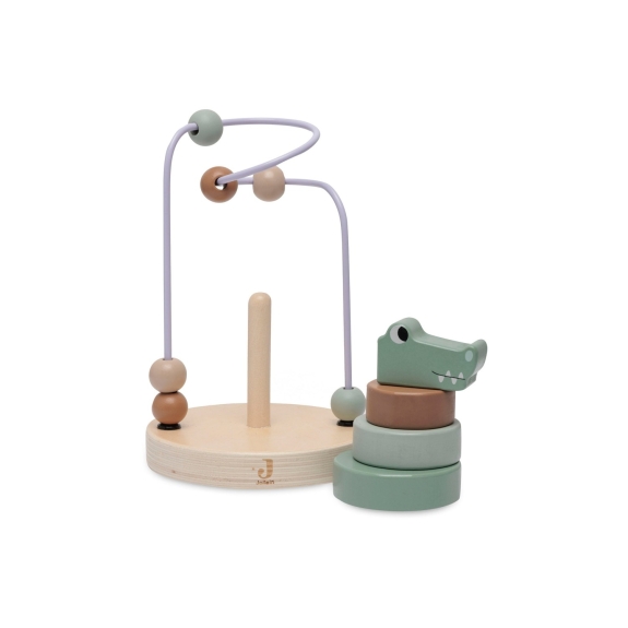 Jollein - Houten Stapeltoren Jungle Jambo - Cheetah