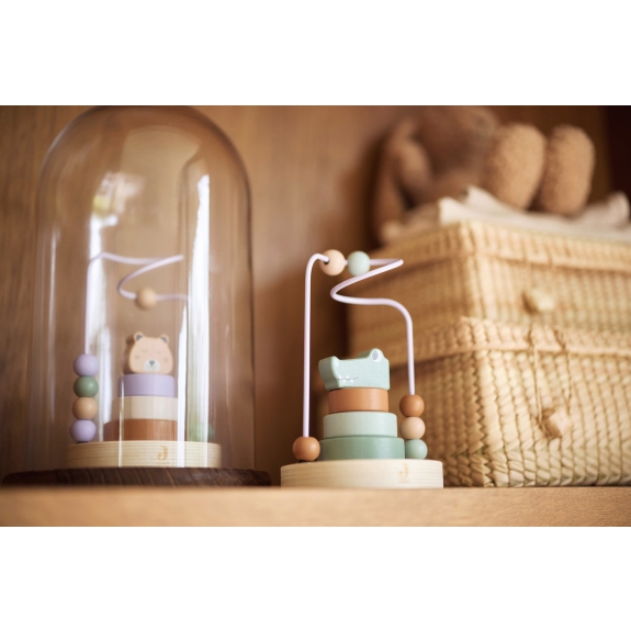 Jollein - Houten Stapeltoren Jungle Jambo - Cheetah