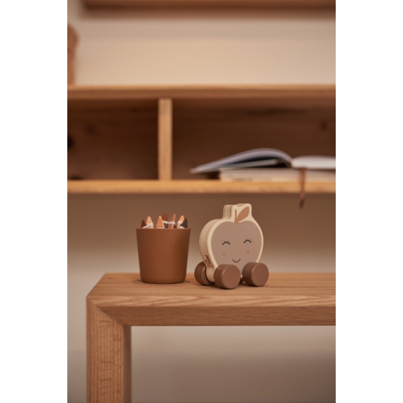 Jollein - Houten Speelgoedauto Farm - Apple