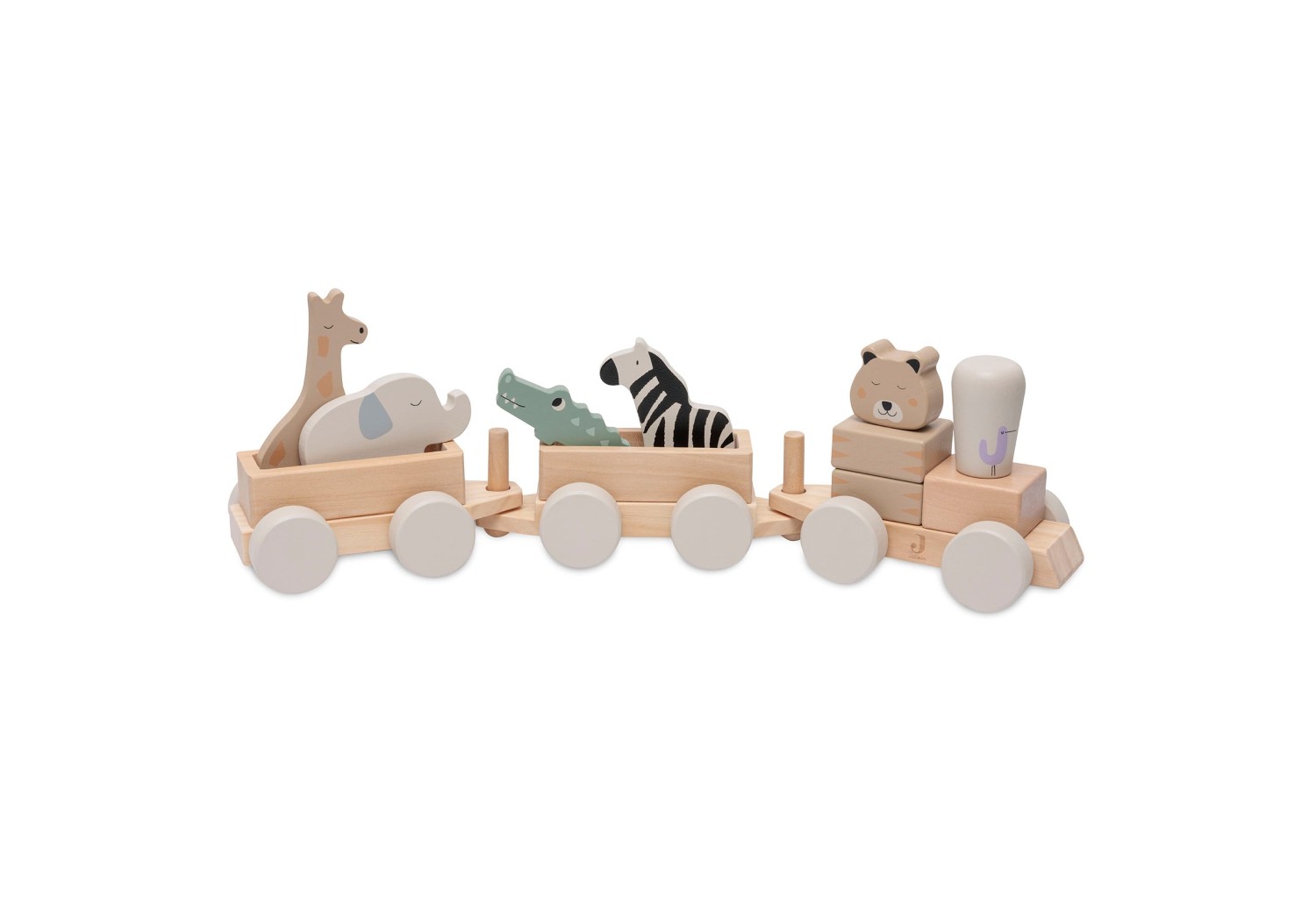 Houten Speelgoedtrein Jungle
