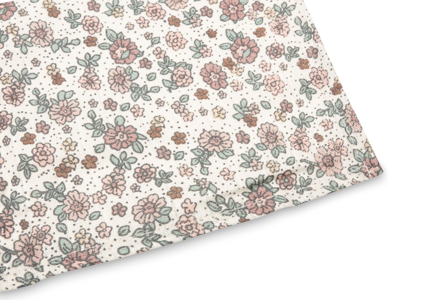 Hydrofiele Doek Large - Retro Flowers - 2 Stuks - afbeelding 3