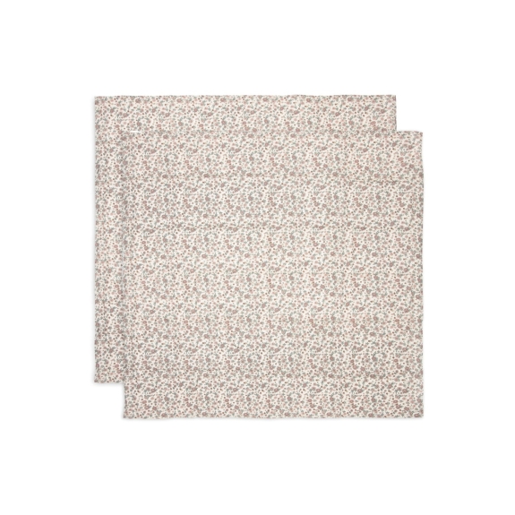 Hydrofiele Doek Large - Retro Flowers - 2 Stuks