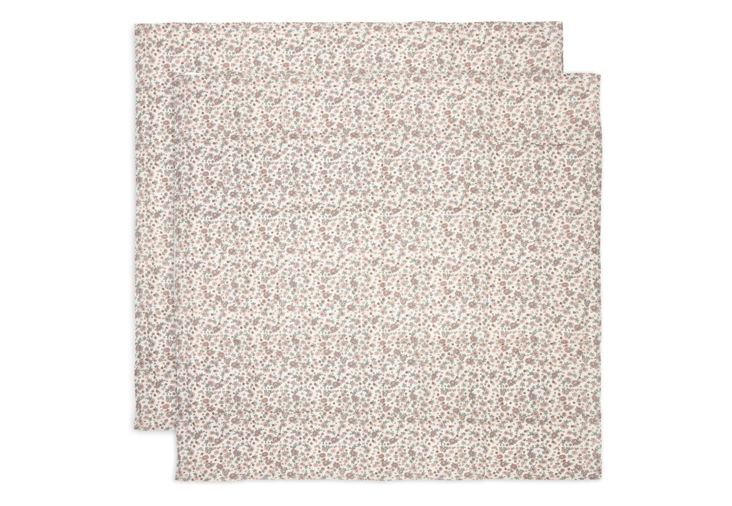 Hydrofiele Doek Large - Retro Flowers - 2 Stuks