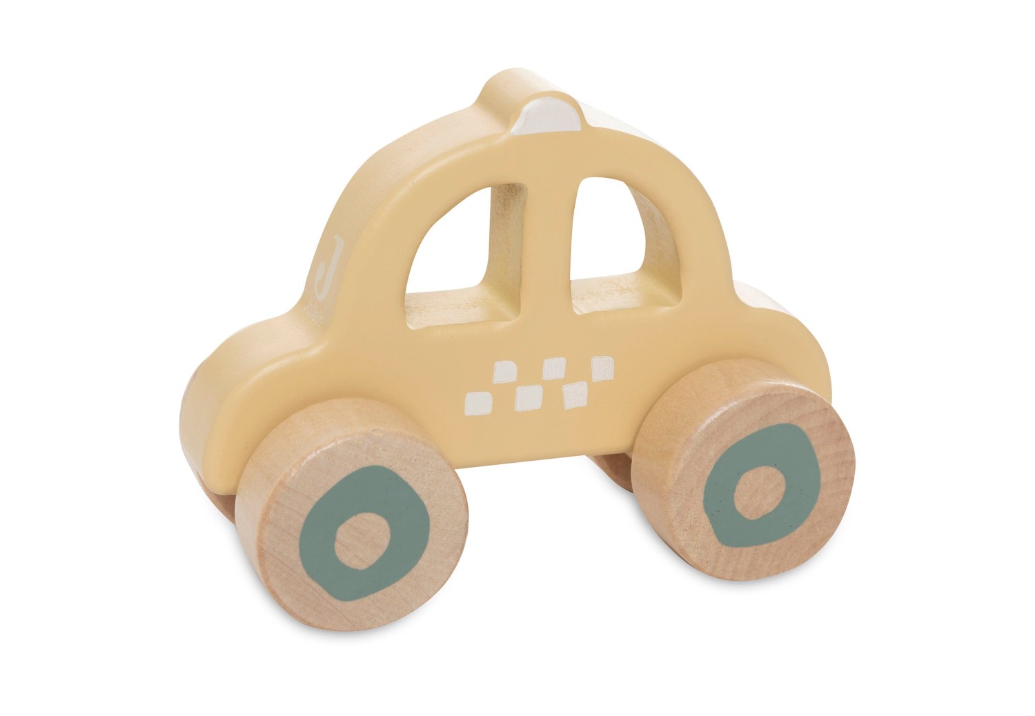 Houten Auto Op Wielen - 3 Stuks - afbeelding 4
