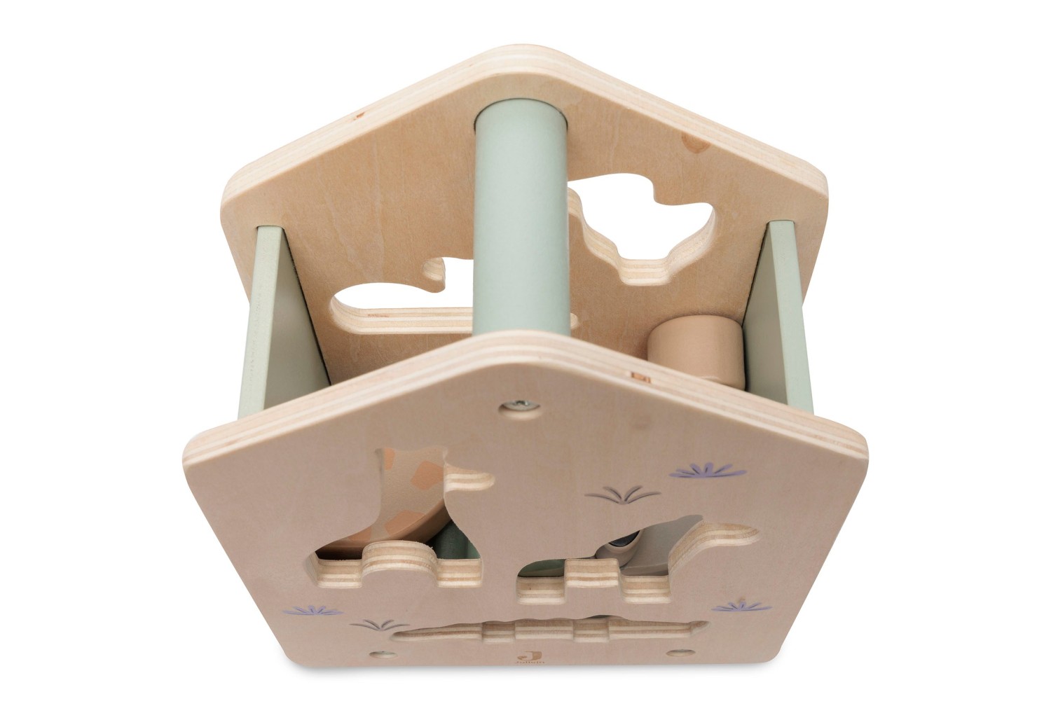 Houten Sorteerstoof - Jungle Dieren - afbeelding 3