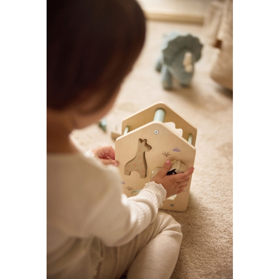 Jollein - Houten Sorteerstoof - Jungle Dieren