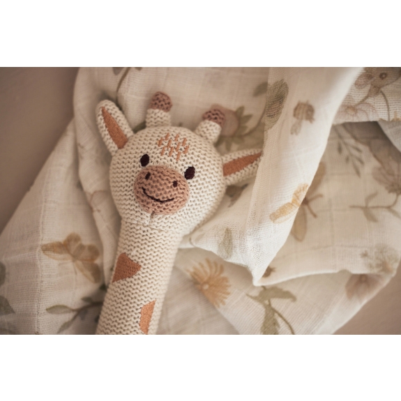 Jollein - Gebreide Rammelaar Giraffe