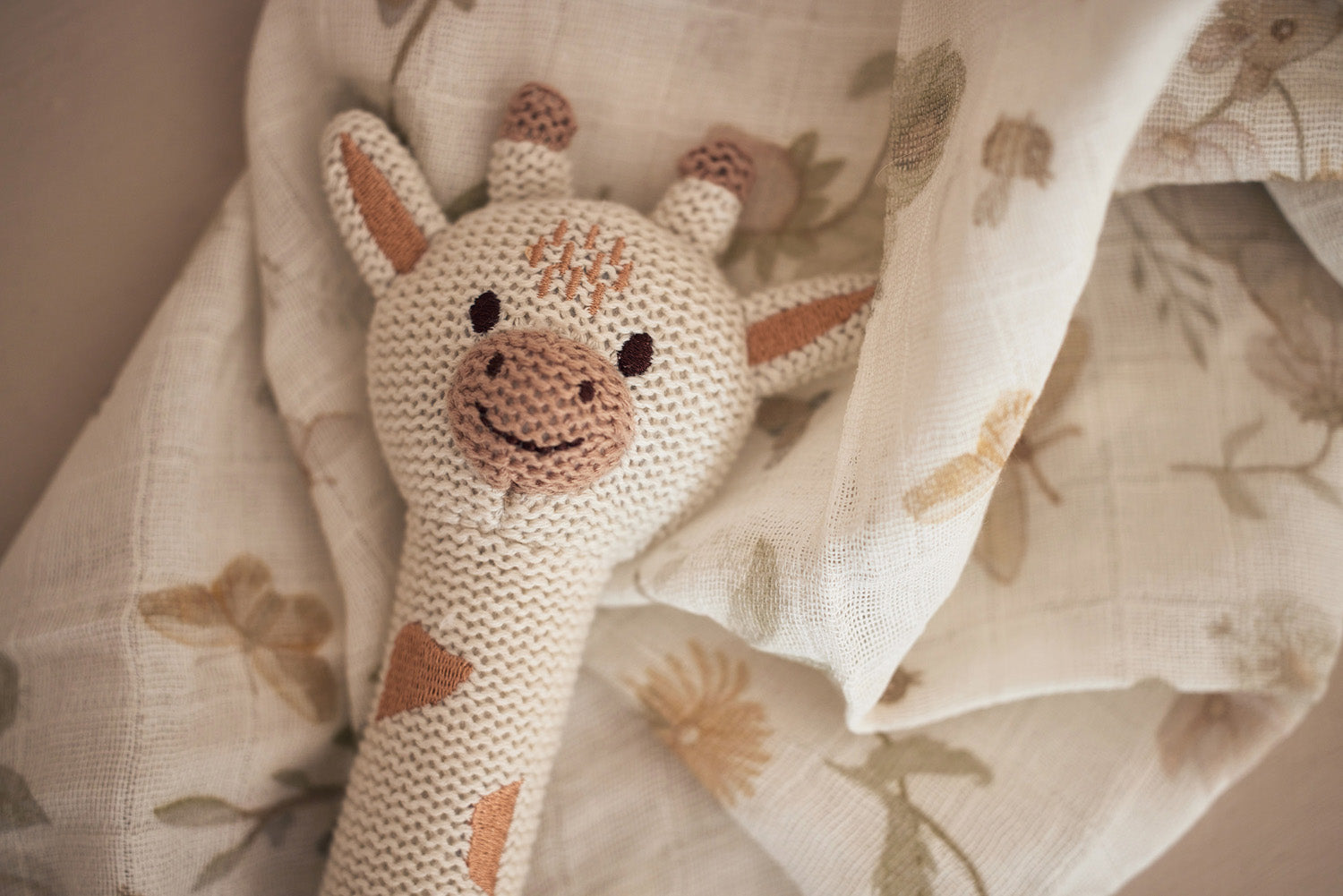 Gebreide Rammelaar Giraffe - afbeelding 4