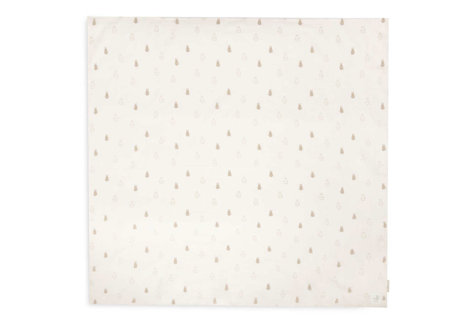 Hydrofiele Doek Large 115x115cm Happy Miffy - Nougat - afbeelding 2